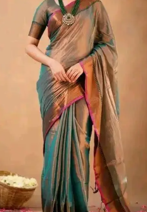 Women's Soft Tissue Silk Saree