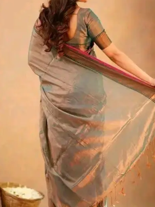 Women's Soft Tissue Silk Saree
