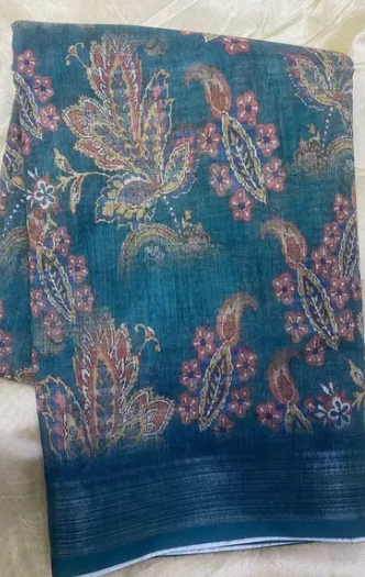 Cotton Digital Print Saree