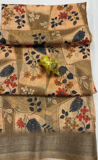 Cotton Digital Print Saree