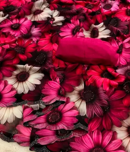 Georgette Printed Saree