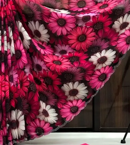 Georgette Printed Saree