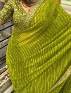 Fancy Designer Lehriya Saree